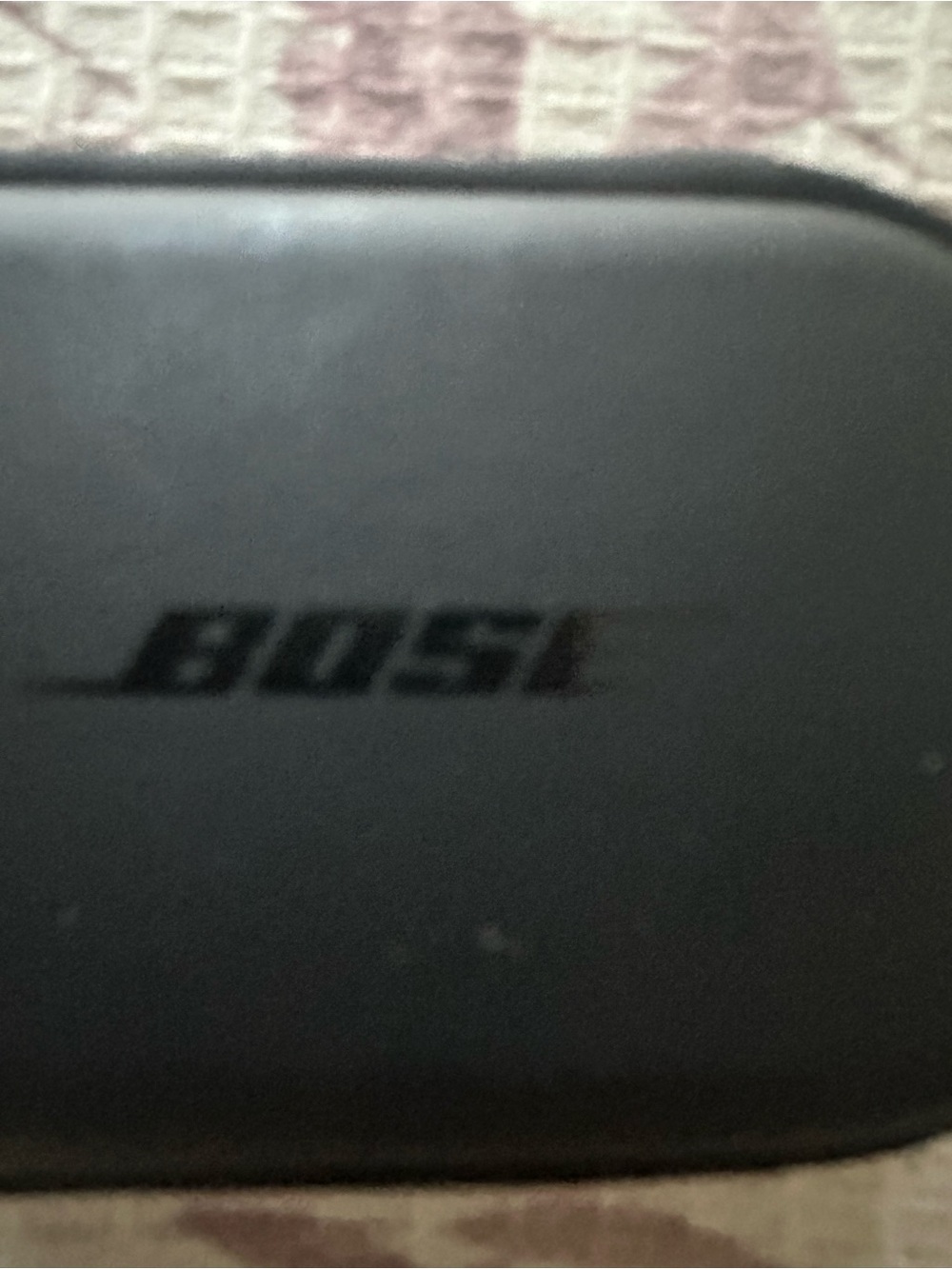 Bose Red and Black Sport Earbuds with Carrying Case